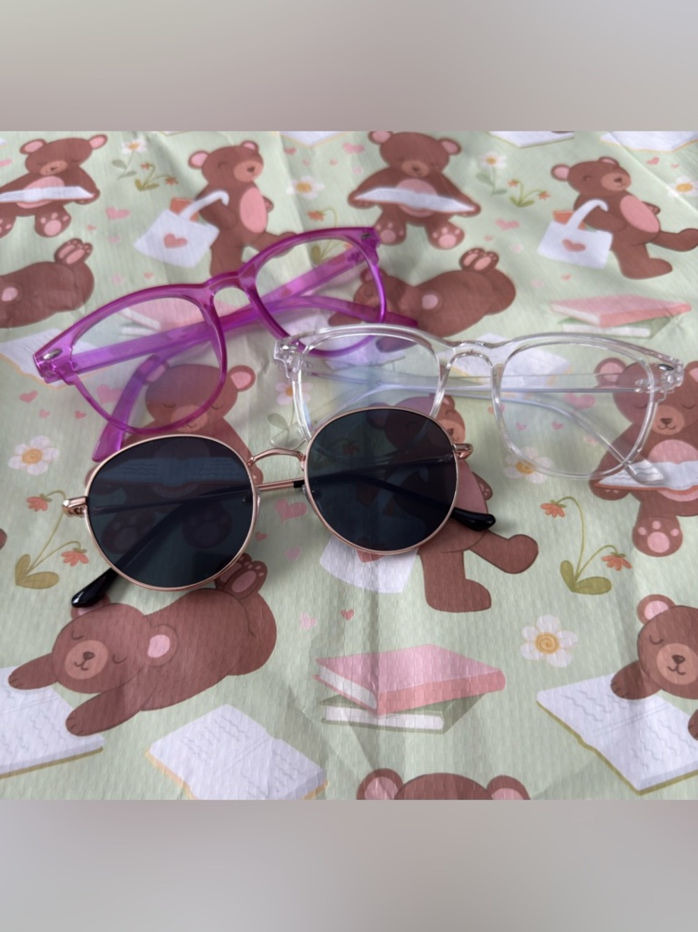 3 Pairs of Cute Glasses